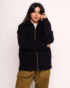 Blouson Sherwood Noir en laine – OLOW
