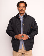 Veste Tacoma Noir en polyester recyclé, Seaqual – OLOW