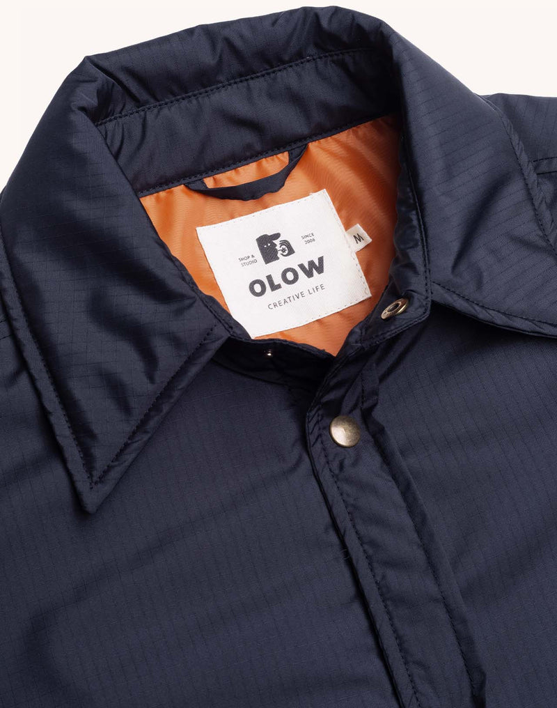 Veste Tacoma Noir en polyester recyclé, Seaqual – OLOW