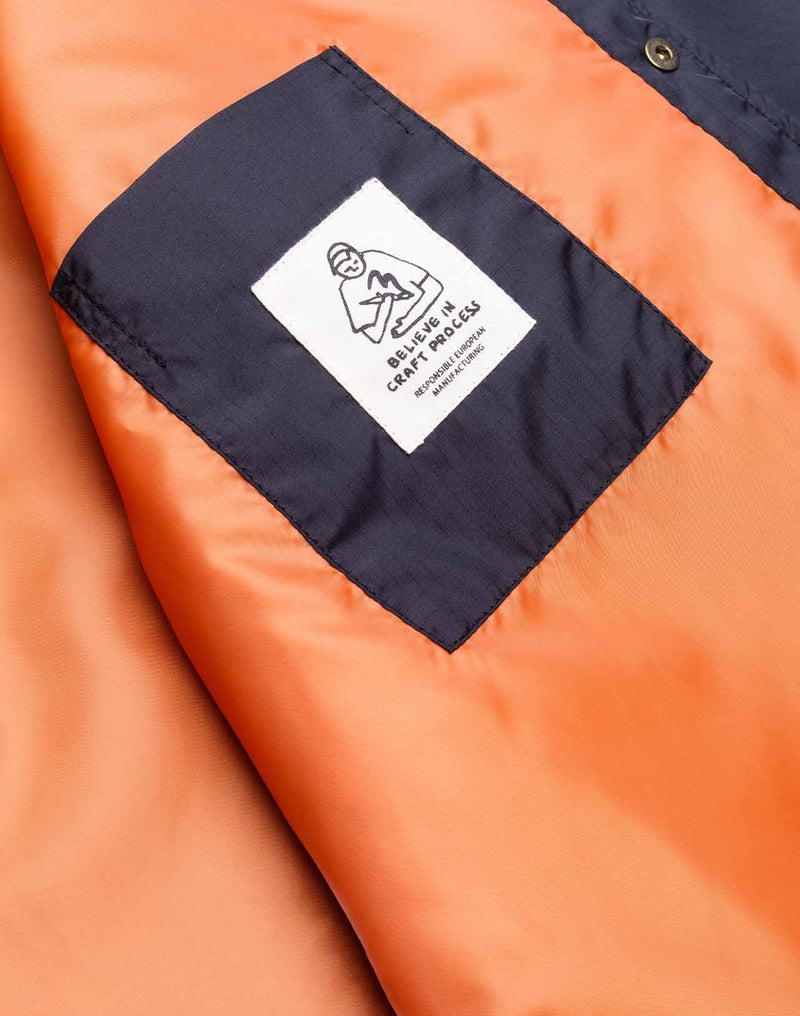 Veste Tacoma Noir en polyester recyclé, Seaqual – OLOW
