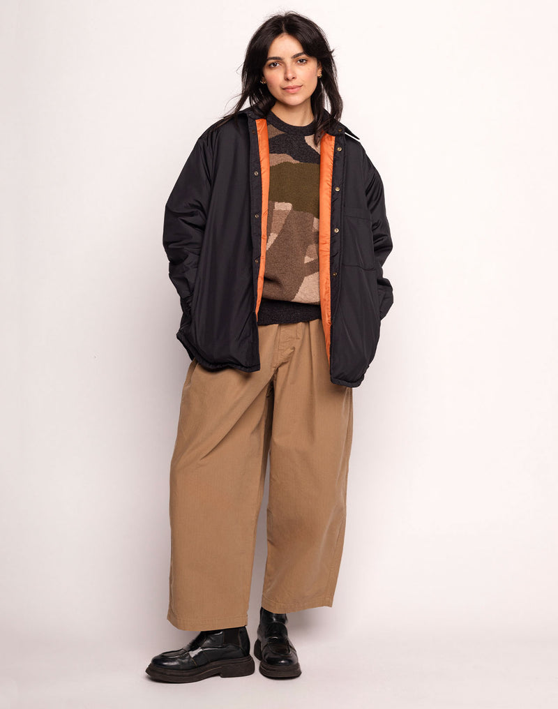 Veste Tacoma Noir en polyester recyclé, Seaqual – OLOW