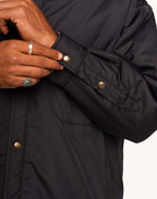 Veste Tacoma Noir en polyester recyclé, Seaqual – OLOW