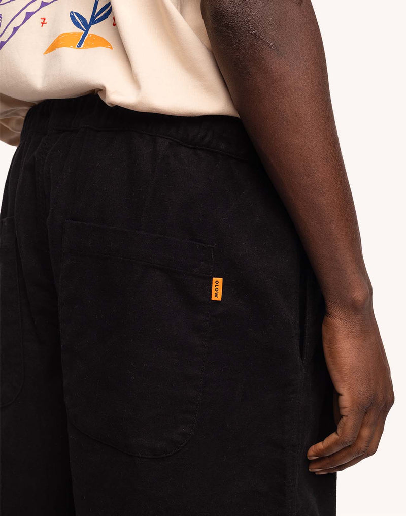 Pantalon Bruce Noir en coton – OLOW