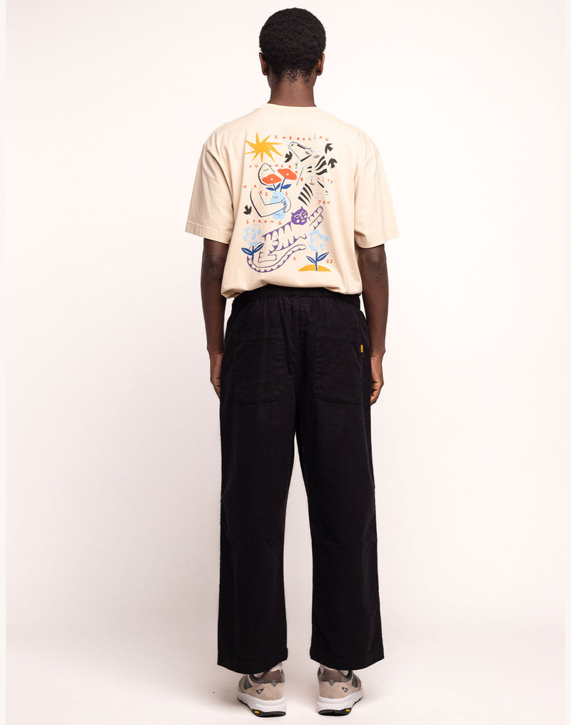 Pantalon Bruce Noir en coton – OLOW