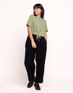 Pantalon Bruce Noir en coton – OLOW
