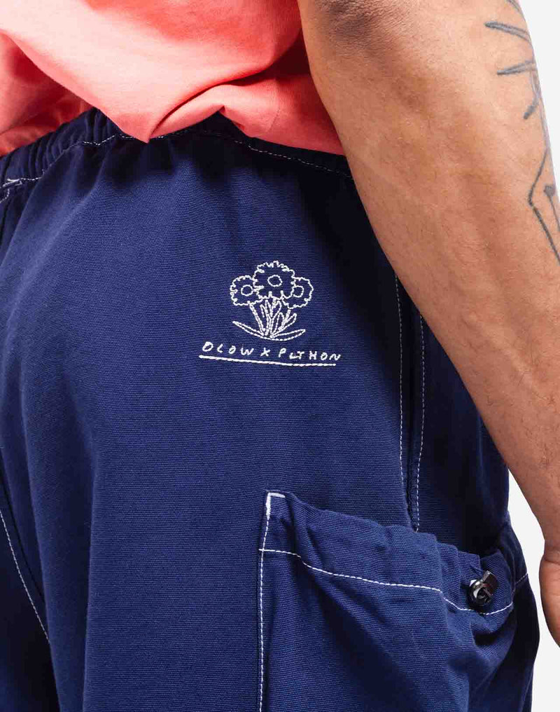 Pantalon Bruce Paint bleu outremer