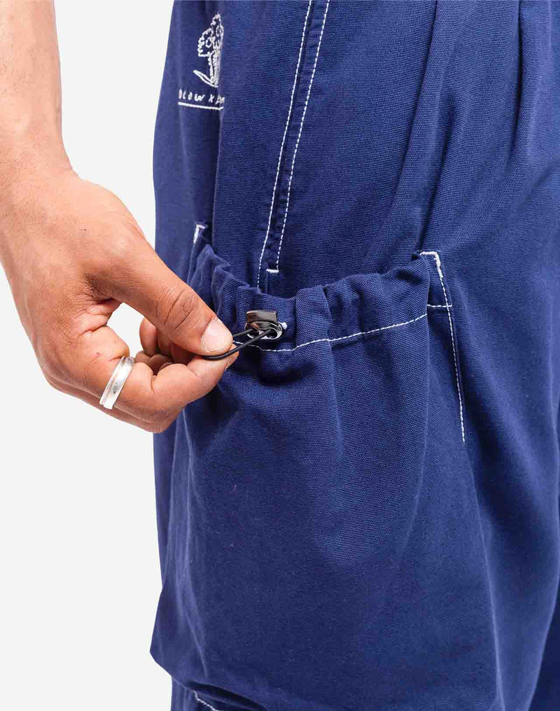 Pantalon Bruce Paint bleu outremer