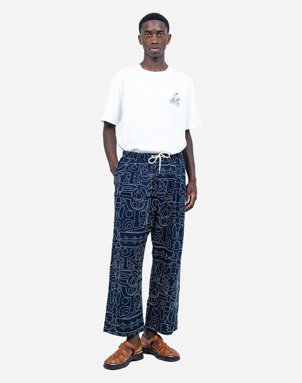 Pantalon Bruce Palang bleu marine