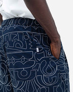Pantalon Bruce Palang bleu marine