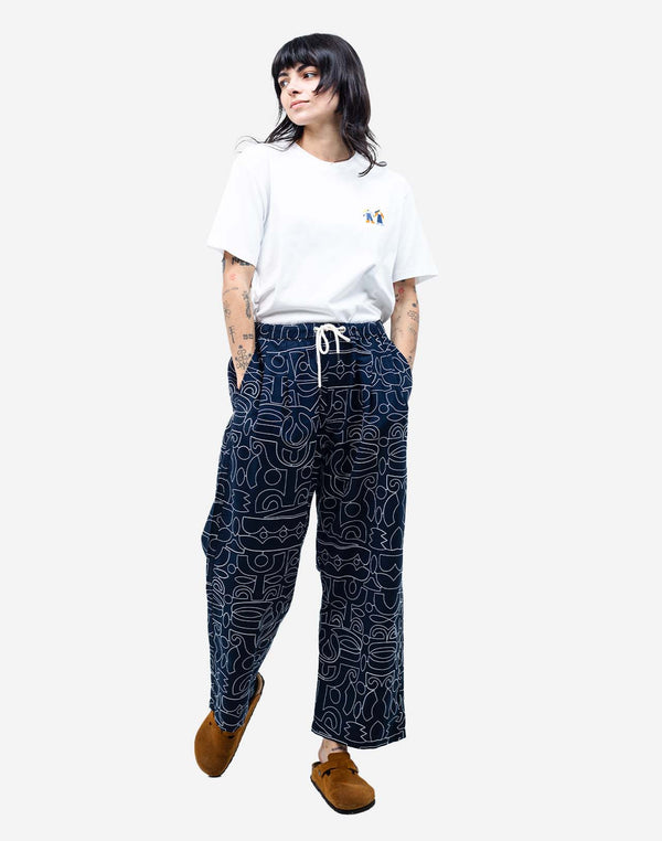 Pantalon Bruce Palang bleu marine