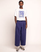 Pantalon Cargeot Bleu Outremer en coton bio – OLOW