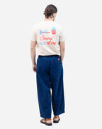 Pantalon Cargeot denim bleu