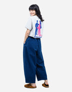 Pantalon Cargeot denim bleu
