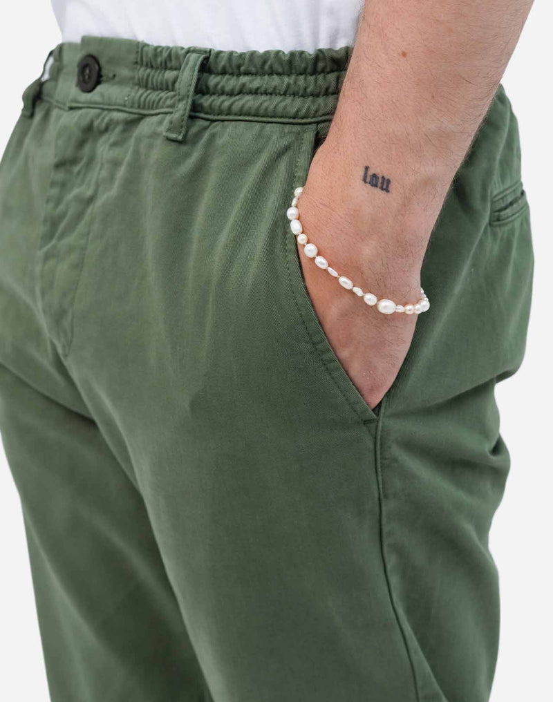 Pantalon Chino vert olive SS26