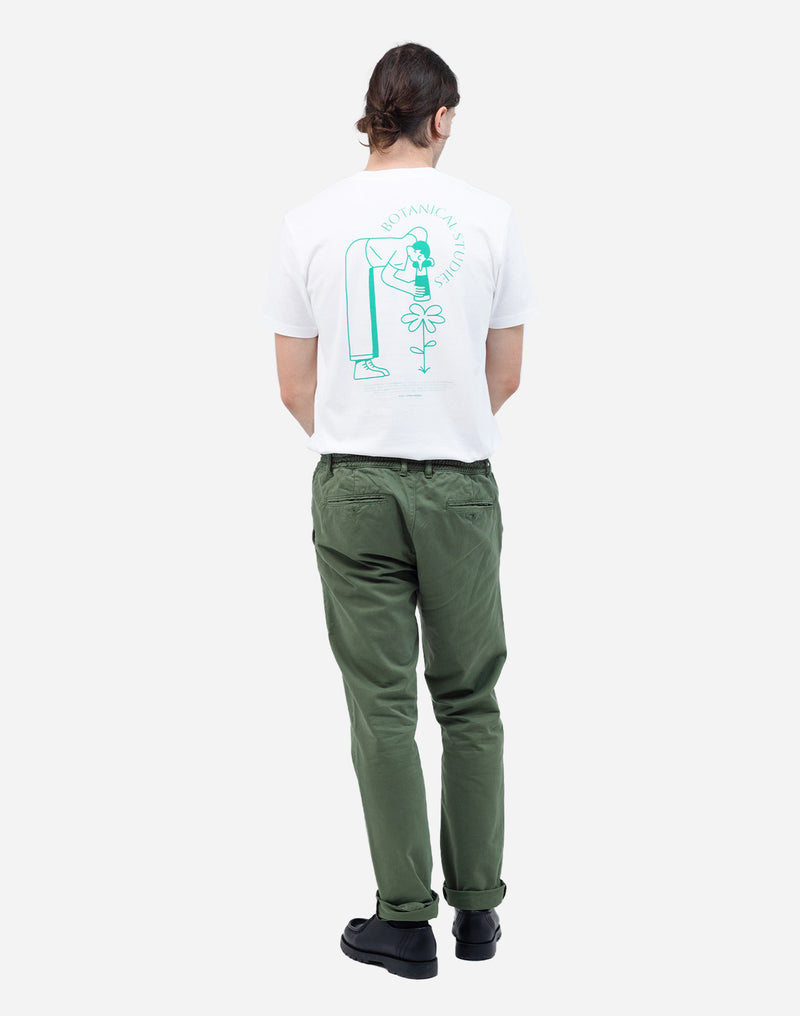 Pantalon Chino vert olive SS26