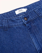 Pantalon Chuck Denim Bleu en coton, Coton recyclé – OLOW
