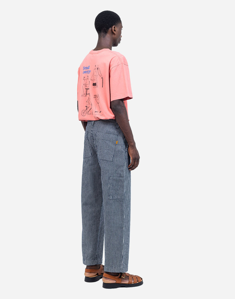 Pantalon Chuck denim rayé SS26