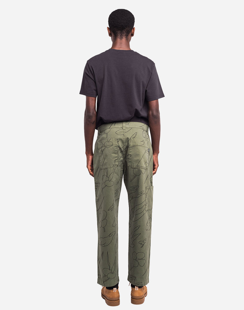 Pantalon Chuck gower kaki