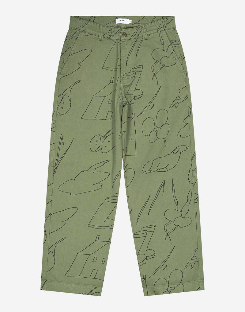 Pantalon Chuck gower kaki