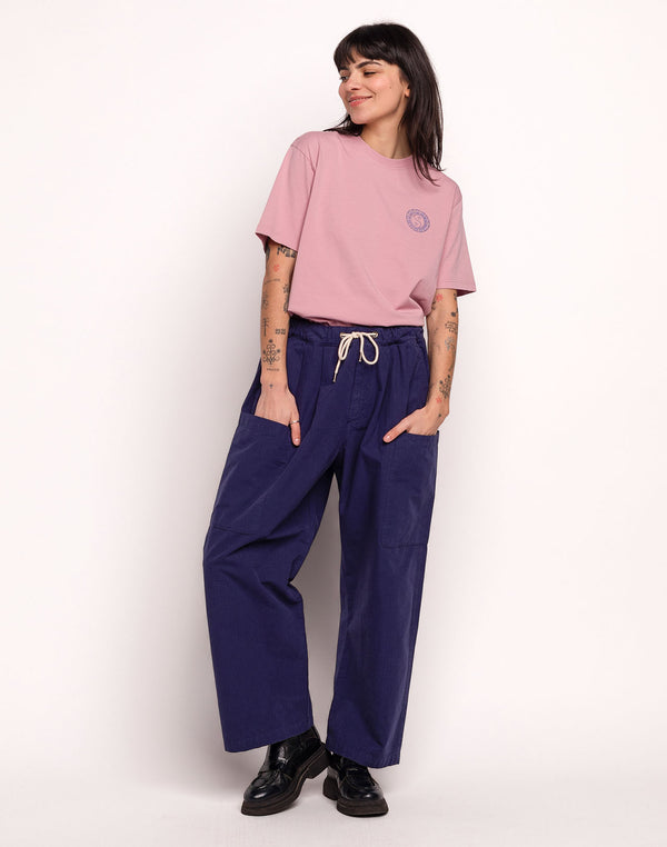 Pantalon Colton Bleu Outremer en coton bio – OLOW