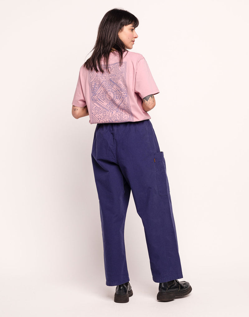 Pantalon Colton Bleu Outremer en coton bio – OLOW