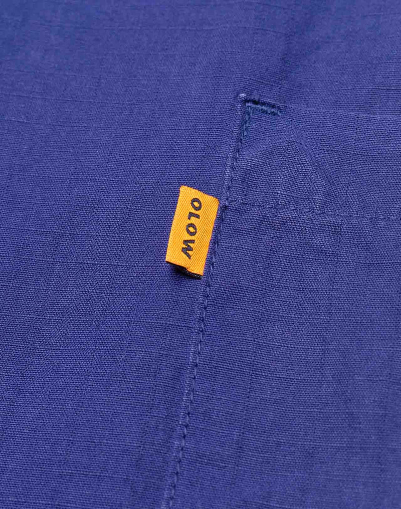 Pantalon Colton Bleu Outremer en coton bio – OLOW
