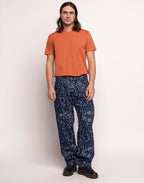 Pantalon Costa Life Dance Denim Bleu en coton, Coton recyclé – OLOW
