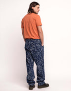 Pantalon Costa Life Dance Denim Bleu en coton, Coton recyclé – OLOW