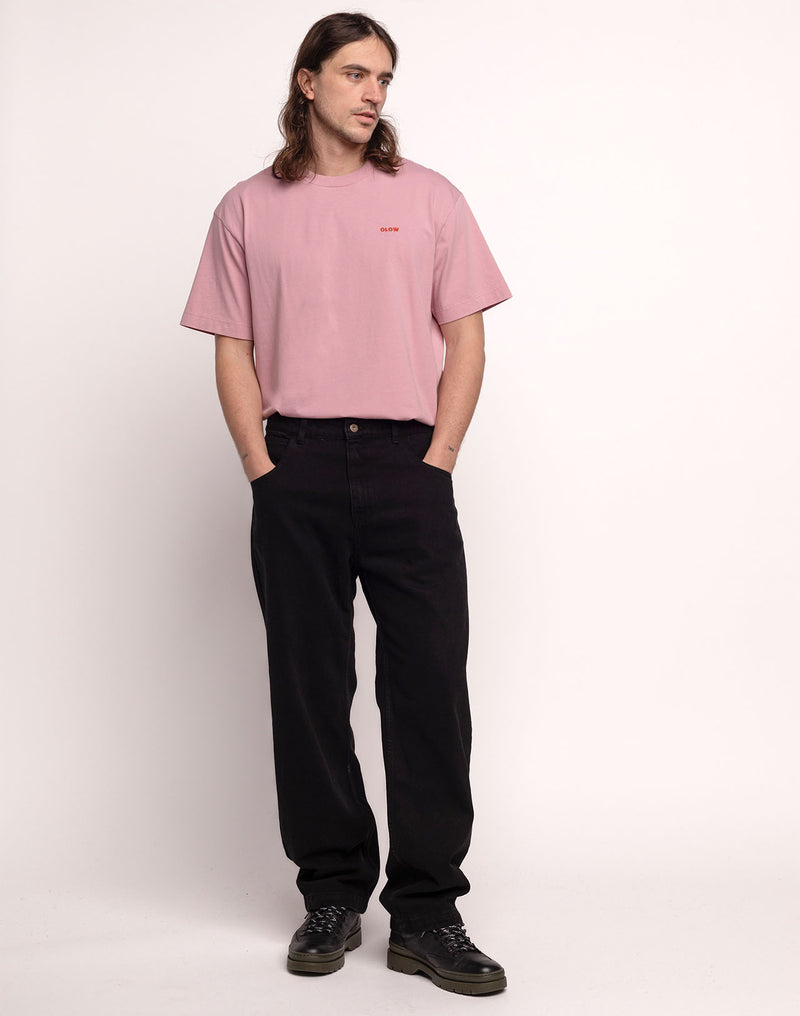 Pantalon Costa Denim Noir en coton bio – OLOW