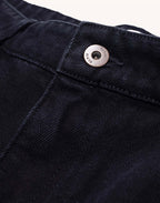 Pantalon Costa Denim Noir en coton bio – OLOW