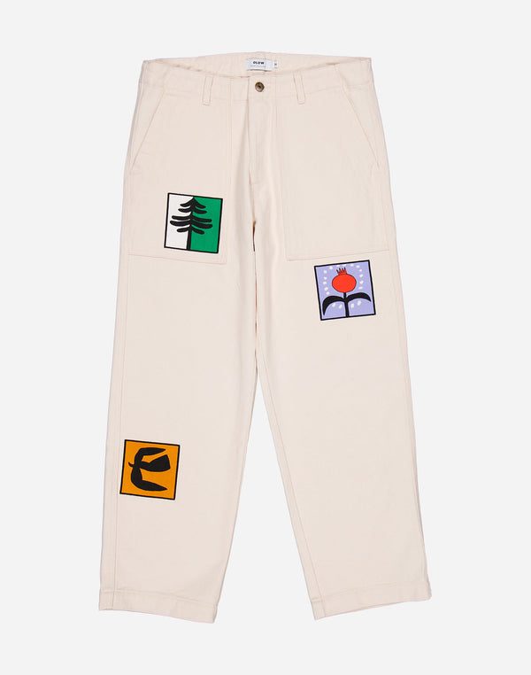Pantalon Gamal Ona écru naturel