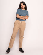 Pantalon Hatha Sable en sergé coton bio – OLOW