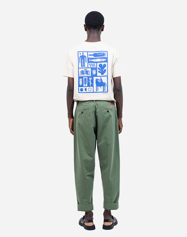 Pantalon Sembo vert olive SS26