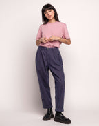 Pantalon Sembo Denim Bleu en coton recyclé, Polyester recyclé, Autres fibres recyclées – OLOW