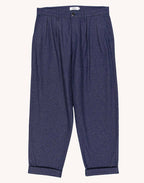 Pantalon Sembo Denim Bleu en coton recyclé, Polyester recyclé, Autres fibres recyclées – OLOW