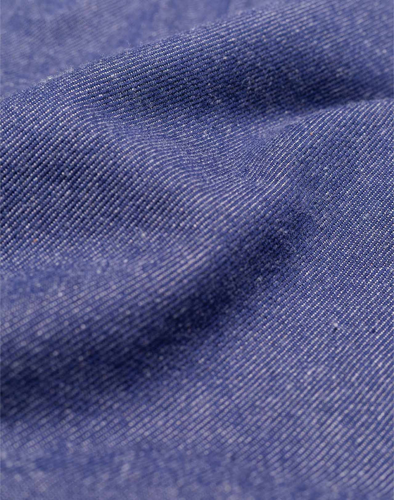 Pantalon Sembo Denim Bleu en coton recyclé, Polyester recyclé, Autres fibres recyclées – OLOW