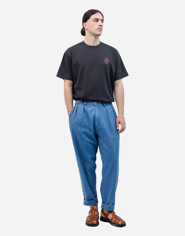 Pantalon Sembo denim clair