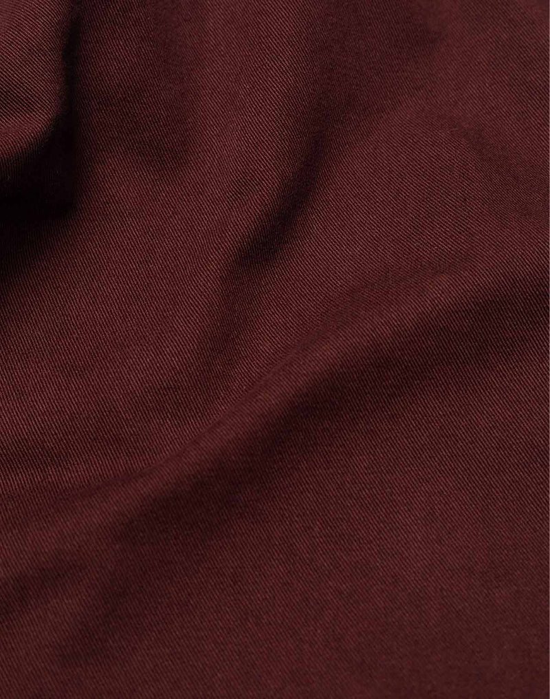Pantalon Slack Chocolat en sergé coton bio – OLOW