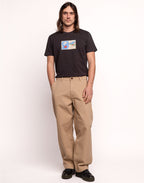Pantalon Slack Sable en sergé coton bio – OLOW
