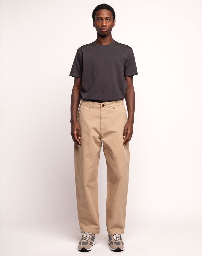 Pantalon Slack Sable en sergé coton bio – OLOW