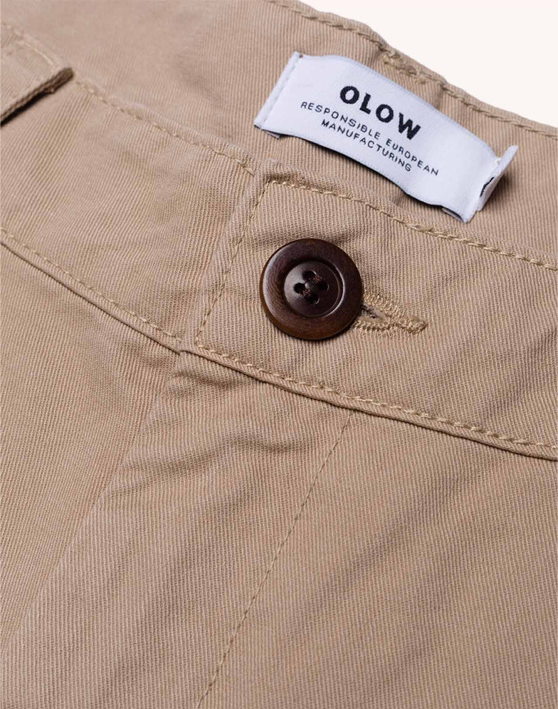 Pantalon Slack Sable en sergé coton bio – OLOW