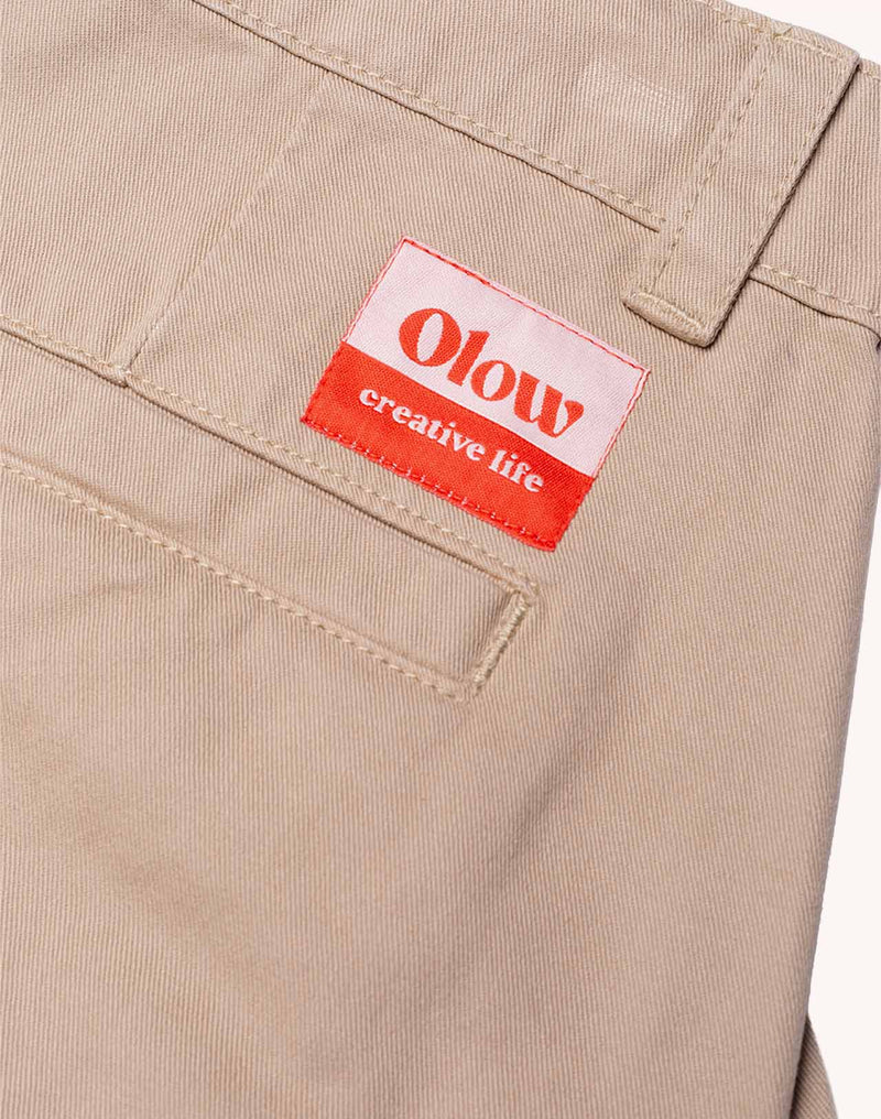 Pantalon Slack Sable en sergé coton bio – OLOW