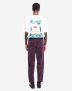 Pantalon Swing prune
