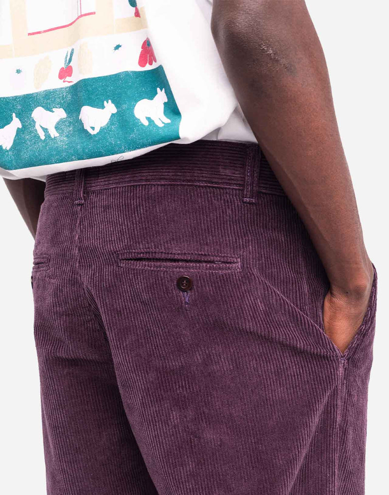 Pantalon Swing prune
