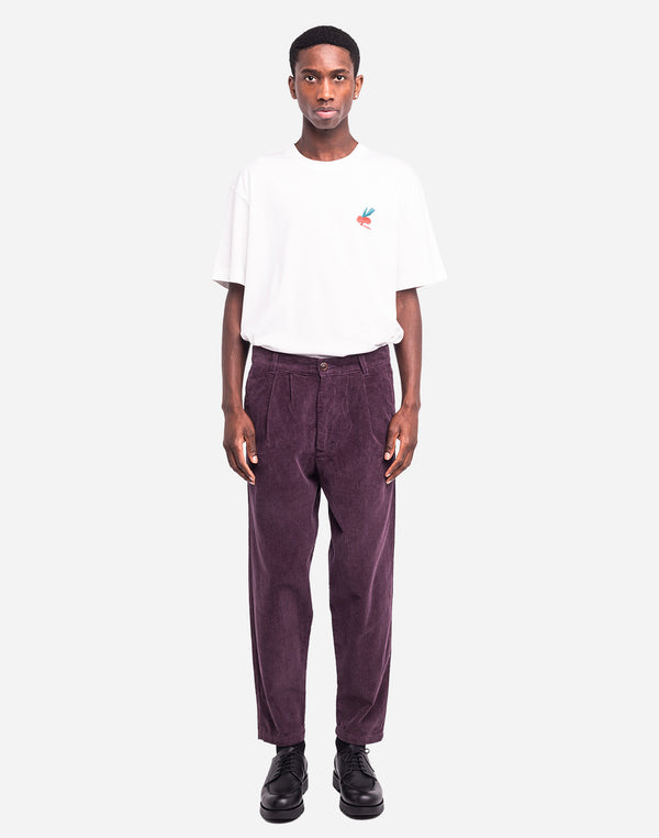 Pantalon Swing prune