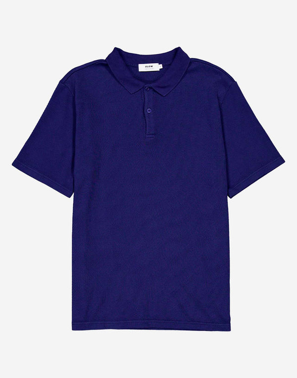 Polo Fez bleu outremer