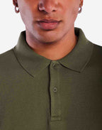 Polo Fez vert olive