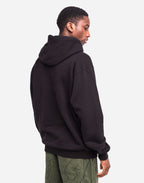 Hoodie Hood vegetables noir carbone