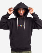 Hoodie Hood vegetables noir carbone