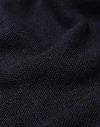 Pull Baden Noir en laine recyclée, Polyamide recyclé, Autres fibres recyclées – OLOW